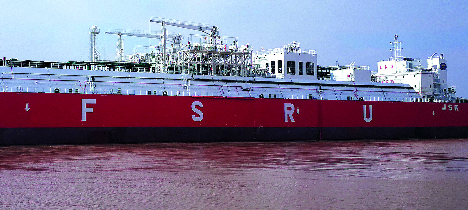 Image:The 26,000 cu m floating storage and reclassification unit Karunia Dewata, delivered to the Indonesian operator Jaya Samudra Karunia in December 2018.