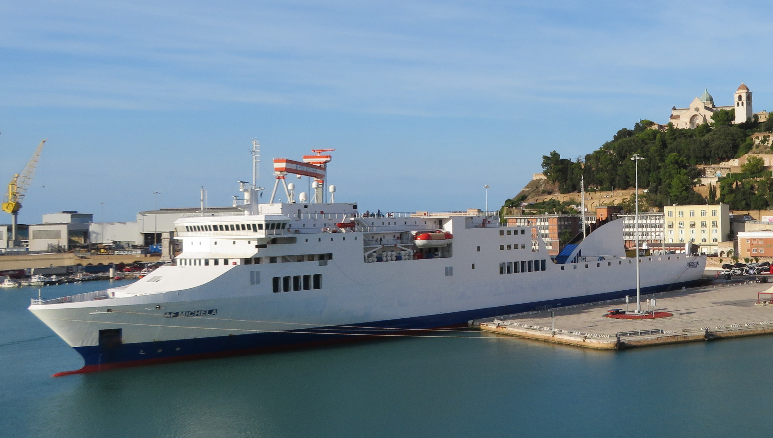 Chartered from Stena RoRo, the AF Michela has been renamed Kerry and is set to replace the Connemara on Brittany Ferries' Ireland to Spain route. Image: Wikimedia Commons Image:Chartered from Stena RoRo, the AF Michela has been renamed Kerry and is set to replace the Connemara on Brittany Ferries' Ireland to Spain route. Image: Wikimedia Commons
