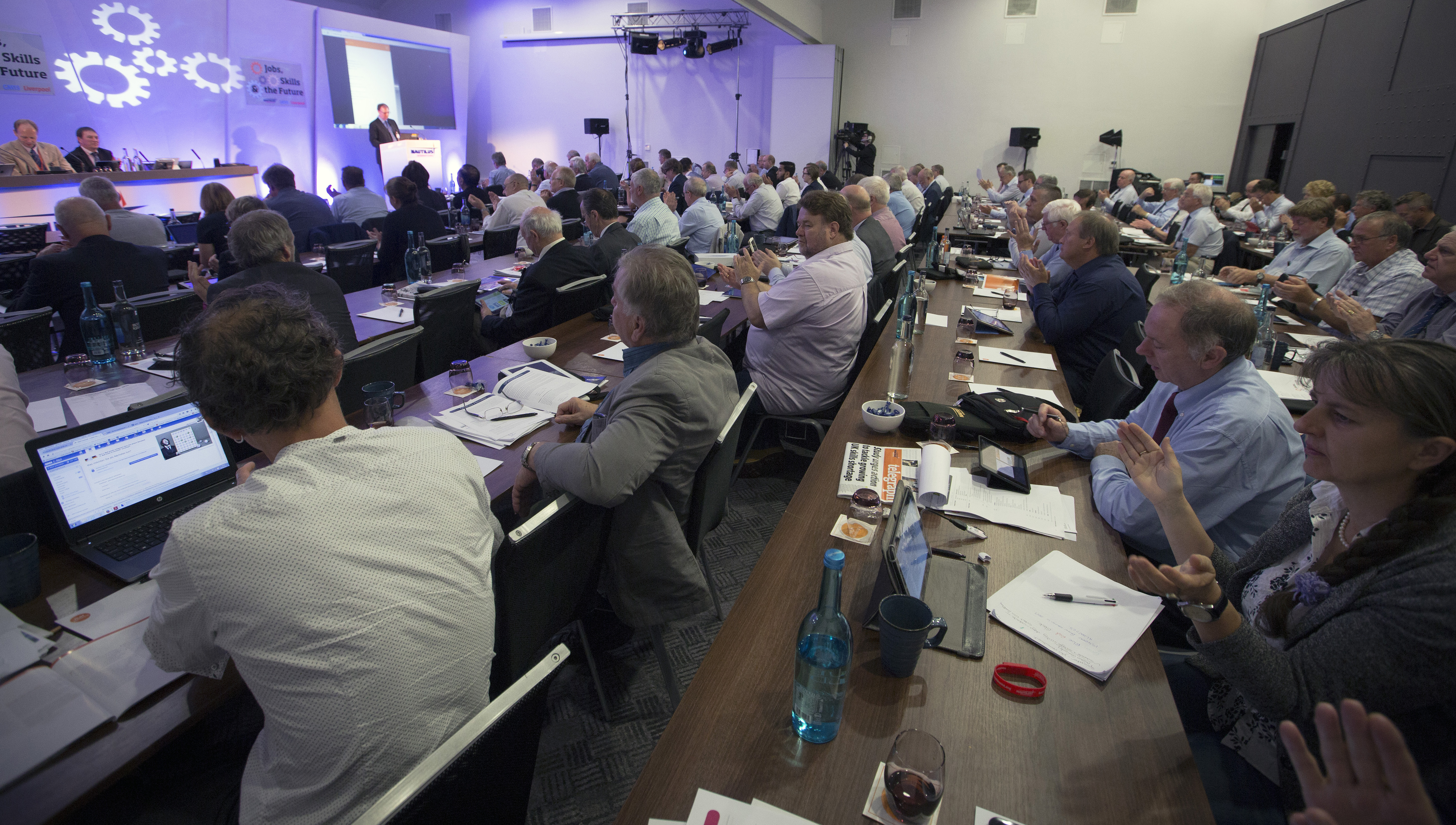 Image:Nautilus General Meetings are held every four years and are a chance for members to help set the future agenda for the Union, as part of its democratic processes.