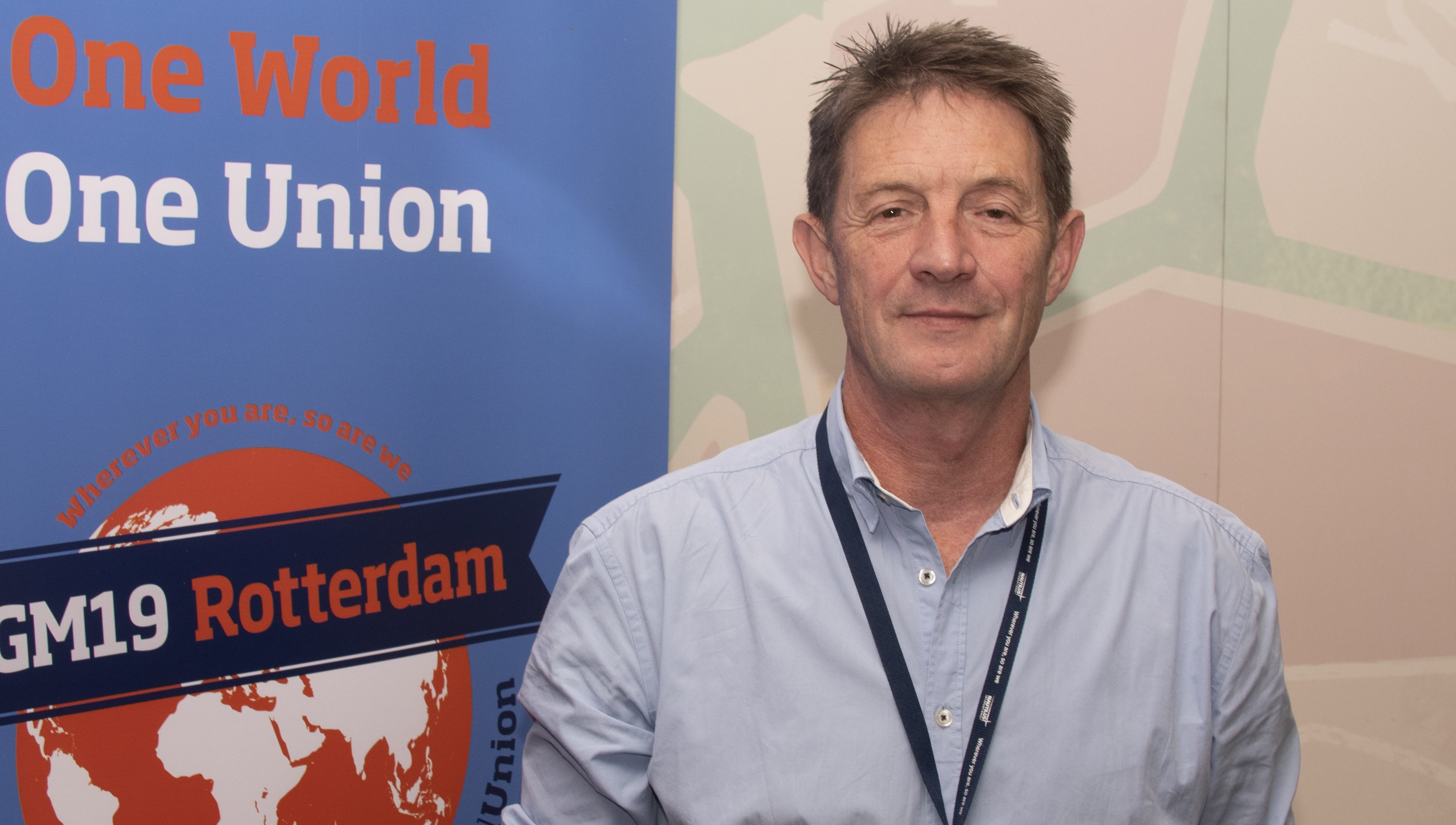 Nautilus International deputy secretary general, Marcel van den Broek Image:Nautilus International deputy secretary general, Marcel van den Broek